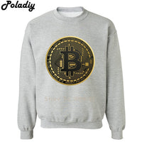 2018 New Brand Hoodies men Bitcoin Blockchain Cryptocoin Crypto Long Casual men Sweatshirt Hoodies print Hoodie Tracksuits male - Crypto gear and stuff