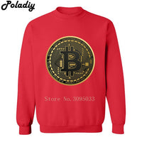 2018 New Brand Hoodies men Bitcoin Blockchain Cryptocoin Crypto Long Casual men Sweatshirt Hoodies print Hoodie Tracksuits male - Crypto gear and stuff