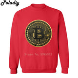 2018 New Brand Hoodies men Bitcoin Blockchain Cryptocoin Crypto Long Casual men Sweatshirt Hoodies print Hoodie Tracksuits male - Crypto gear and stuff