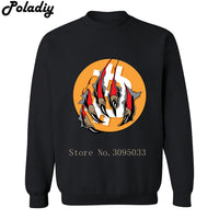 Monster Torn My Bitcoin New O Neck Mens Hoodies Sweatshirts Men Casual Sweatshirt Hipster Top Tees - Crypto gear and stuff