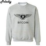 Comedy BITCOIN Mens Sweatshirt Winter Hoodies long sleeves Sweats Clothing hip hop - Crypto gear and stuff