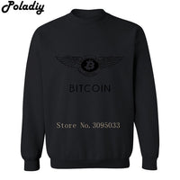 Comedy BITCOIN Mens Sweatshirt Winter Hoodies long sleeves Sweats Clothing hip hop - Crypto gear and stuff