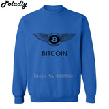 Comedy BITCOIN Mens Sweatshirt Winter Hoodies long sleeves Sweats Clothing hip hop - Crypto gear and stuff