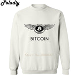 Comedy BITCOIN Mens Sweatshirt Winter Hoodies long sleeves Sweats Clothing hip hop - Crypto gear and stuff