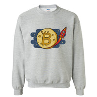 New Brand Bitcoin Speed Revalue like Rocket Sweatshirts Men's Hoodies Men Hip Hop Fashion Hoody Pullover Sportswear Clothing - Crypto gear and stuff