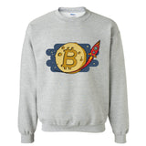 New Brand Bitcoin Speed Revalue like Rocket Sweatshirts Men's Hoodies Men Hip Hop Fashion Hoody Pullover Sportswear Clothing - Crypto gear and stuff