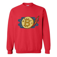 New Brand Bitcoin Speed Revalue like Rocket Sweatshirts Men's Hoodies Men Hip Hop Fashion Hoody Pullover Sportswear Clothing - Crypto gear and stuff
