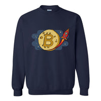 New Brand Bitcoin Speed Revalue like Rocket Sweatshirts Men's Hoodies Men Hip Hop Fashion Hoody Pullover Sportswear Clothing - Crypto gear and stuff