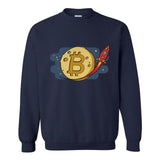 New Brand Bitcoin Speed Revalue like Rocket Sweatshirts Men's Hoodies Men Hip Hop Fashion Hoody Pullover Sportswear Clothing - Crypto gear and stuff