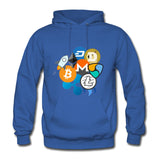 Bitcoin Ripple Ethereum Litecoin NEM Dash Monero Stellar Lumens Steem Cryptocurrency Mens Hoodies Sweatshirts - Crypto gear and stuff