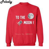 Bitcoin To the moon O-Neck men Hoodies Mens Brand Mens Sweatshirt cryptocurrency crypto Bitcoins Men Hoodies Sweatshirts  hoodie - Crypto gear and stuff