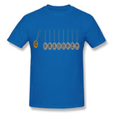 Graphic Bitcoin Ethereum Litecoin NEM t shirt Popular T shirt Nice Tees Graphic Men T-Shirt Custom Cotton Tees 100% Cotton - Crypto gear and stuff