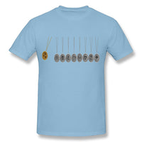 Graphic Bitcoin Ethereum Litecoin NEM t shirt Popular T shirt Nice Tees Graphic Men T-Shirt Custom Cotton Tees 100% Cotton - Crypto gear and stuff