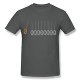 Graphic Bitcoin Ethereum Litecoin NEM t shirt Popular T shirt Nice Tees Graphic Men T-Shirt Custom Cotton Tees 100% Cotton - Crypto gear and stuff