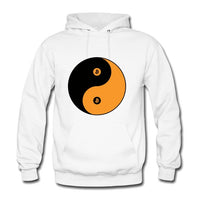 Bitcoin Yin Yang Hoodies Men Women Hooded Pullover Sweatershirts Male Female Baby Hood Hoddie Sweatshirts - Crypto gear and stuff