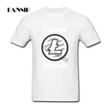 Litecoin Mens T Shirt Cotton 2018 New Fashion T-shirt I accept litecoin - Crypto gear and stuff