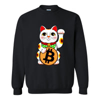 2018 New Brand Hoodies men Bitcoin Lucky  Maneki Neko Long sleeve Casual men Sweatshirt Hoodies print Hoodie Tracksuits male - Crypto gear and stuff