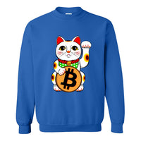 2018 New Brand Hoodies men Bitcoin Lucky  Maneki Neko Long sleeve Casual men Sweatshirt Hoodies print Hoodie Tracksuits male - Crypto gear and stuff
