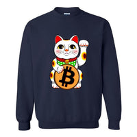 2018 New Brand Hoodies men Bitcoin Lucky  Maneki Neko Long sleeve Casual men Sweatshirt Hoodies print Hoodie Tracksuits male - Crypto gear and stuff