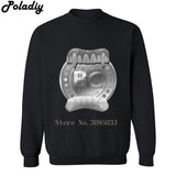 2018 New Brand Sportswear Clothing BITCOIN CRYPTO CRYPTOCURRENCY Hip Hop Print Men Hoodies Anime High Quality Men Sweatshirts - Crypto gear and stuff