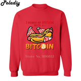 I bought my hotdog with a Bitcoin Mens Women Funny Sweatshirts Harajuku Men Printed Cryptocurrency Hoodies Sweatshirt - Crypto gear and stuff