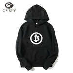 Digital currency Bitcoin Logo Printed Hoodies Plus Size XS-3XL Sweatshirts for Men Women Long Sleeve Male Female Funny Hoodie - Crypto gear and stuff