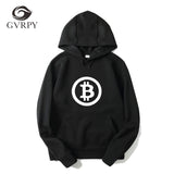 Digital currency Bitcoin Logo Printed Hoodies Plus Size XS-3XL Sweatshirts for Men Women Long Sleeve Male Female Funny Hoodie - Crypto gear and stuff
