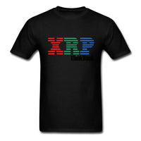 XRP Coin T-Shirt for Men Unique Short Sleeves Couple Shirts Matching Discount Clothing - Crypto gear and stuff