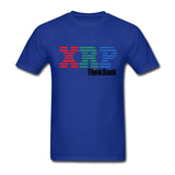XRP Coin T-Shirt for Men Unique Short Sleeves Couple Shirts Matching Discount Clothing - Crypto gear and stuff