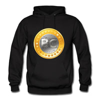 Bitcoin Logo Symbol Cryptocurrency Coin Currencies Women Men Pullover XXL Hoodies Streetwear Hip Hop Male Sweatshirts - Crypto gear and stuff