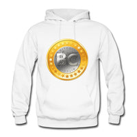 Bitcoin Logo Symbol Cryptocurrency Coin Currencies Women Men Pullover XXL Hoodies Streetwear Hip Hop Male Sweatshirts - Crypto gear and stuff