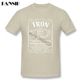 Tron Coin Cryptocurrency Shirts Normal Men T-shirts Short Sleeve Pure Cotton O Neck T Shirt For Male - Crypto gear and stuff
