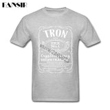 Tron Coin Cryptocurrency Shirts Normal Men T-shirts Short Sleeve Pure Cotton O Neck T Shirt For Male - Crypto gear and stuff