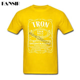 Tron Coin Cryptocurrency Shirts Normal Men T-shirts Short Sleeve Pure Cotton O Neck T Shirt For Male - Crypto gear and stuff