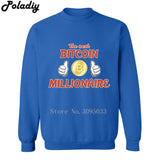 The Next Bitcoin Millionaire Tee Shirt Coin BTC Crypto Cryptocurrency Gift for Miner Printed Men Sweatshirts Hoodies Pullovers - Crypto gear and stuff