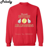 The Next Bitcoin Millionaire Tee Shirt Coin BTC Crypto Cryptocurrency Gift for Miner Printed Men Sweatshirts Hoodies Pullovers - Crypto gear and stuff