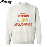 The Next Bitcoin Millionaire Tee Shirt Coin BTC Crypto Cryptocurrency Gift for Miner Printed Men Sweatshirts Hoodies Pullovers - Crypto gear and stuff