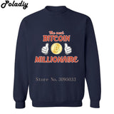The Next Bitcoin Millionaire Tee Shirt Coin BTC Crypto Cryptocurrency Gift for Miner Printed Men Sweatshirts Hoodies Pullovers - Crypto gear and stuff