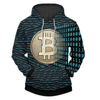 bitcoin Hoodie Sweatshirt Mens - Crypto gear and stuff