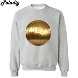bitcoin Autumn Winter Thin Stylish eminem pepe Printed cryptocurrency coin Sweatshirts Men Hoodies male Print Sweatshirt - Crypto gear and stuff