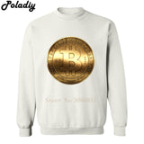 bitcoin Autumn Winter Thin Stylish eminem pepe Printed cryptocurrency coin Sweatshirts Men Hoodies male Print Sweatshirt - Crypto gear and stuff