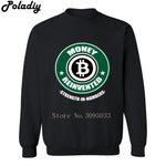 Money Reinvented Bitcoin mens casual fitness sweatshirts cryptocurrency print men hoodies 2018 autumn winter hip hop tracksuit - Crypto gear and stuff