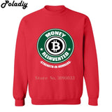 Money Reinvented Bitcoin mens casual fitness sweatshirts cryptocurrency print men hoodies 2018 autumn winter hip hop tracksuit - Crypto gear and stuff