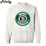 Money Reinvented Bitcoin mens casual fitness sweatshirts cryptocurrency print men hoodies 2018 autumn winter hip hop tracksuit - Crypto gear and stuff