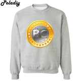 2018 Teenage Youth Funny Bitcoin Logo Symbol Cryptocurrency Coin Currencies Hoodies Sweatshirts for men Sweatshirt - Crypto gear and stuff
