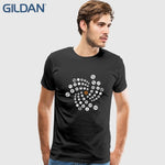 Cryptocurrency Iota Ehtereum Bitcoin Monero Litecoin Ripple T Shirt Men Funny Custom Short Sleeve Stellar Lumens Dogecoin Tee - Crypto gear and stuff