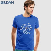 Cryptocurrency Iota Ehtereum Bitcoin Monero Litecoin Ripple T Shirt Men Funny Custom Short Sleeve Stellar Lumens Dogecoin Tee - Crypto gear and stuff