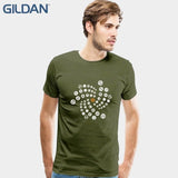 Cryptocurrency Iota Ehtereum Bitcoin Monero Litecoin Ripple T Shirt Men Funny Custom Short Sleeve Stellar Lumens Dogecoin Tee - Crypto gear and stuff