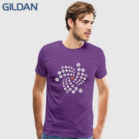 Cryptocurrency Iota Ehtereum Bitcoin Monero Litecoin Ripple T Shirt Men Funny Custom Short Sleeve Stellar Lumens Dogecoin Tee - Crypto gear and stuff