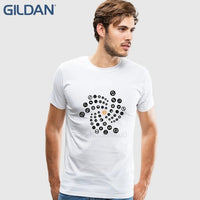 Cryptocurrency Iota Ehtereum Bitcoin Monero Litecoin Ripple T Shirt Men Funny Custom Short Sleeve Stellar Lumens Dogecoin Tee - Crypto gear and stuff